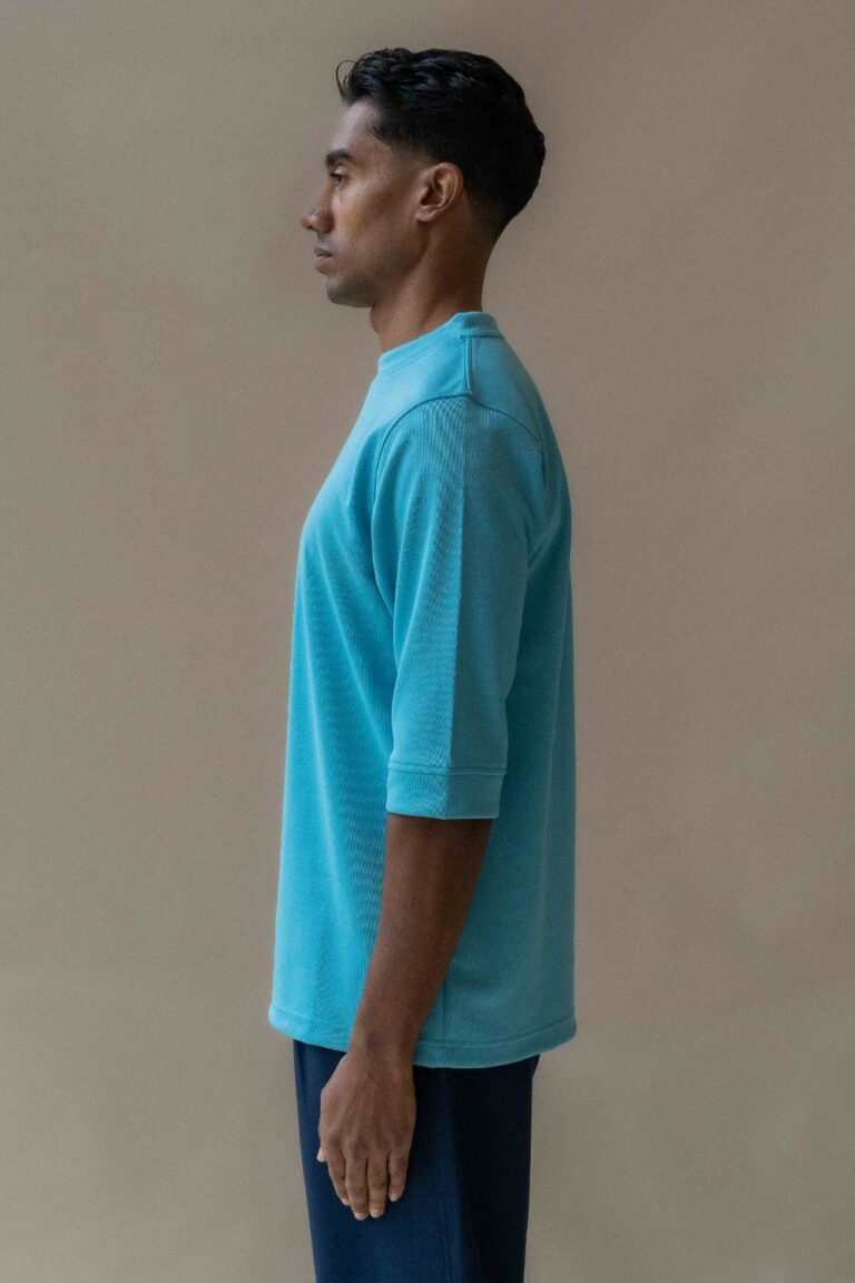 stellar tee shirt – aquamarine